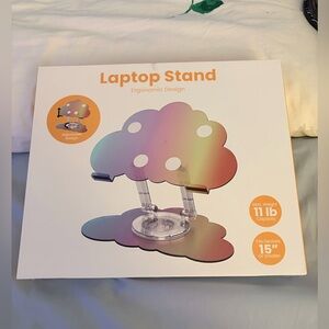 Colorful Adjustable Rotating Base Laptop Stand NWT